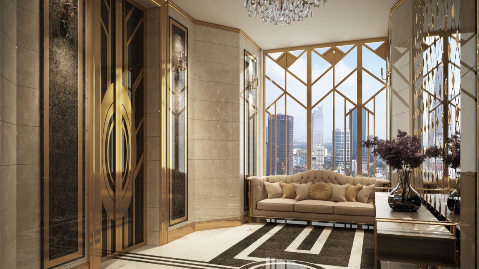 Sky-High Living in Penthouse Apartments in Singapore - Penthouse Residence With Elevator Access